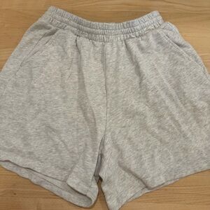 Old Navy Light Gray Athletic Shorts